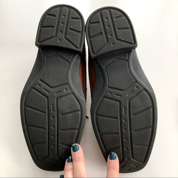 Deer Stags “Ace” Style Lace Up Brown Boys Shoes - Picture 9 of 10